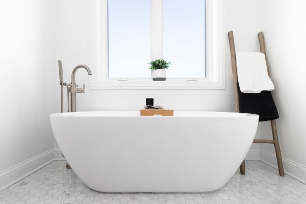 Freestanding Tub Installation in Lewis Center